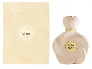 Rose Noir Eau de Parfum – 100ml (3.4 fl oz) – Long-Lasting Floral Woody Musk Fragrance for Women