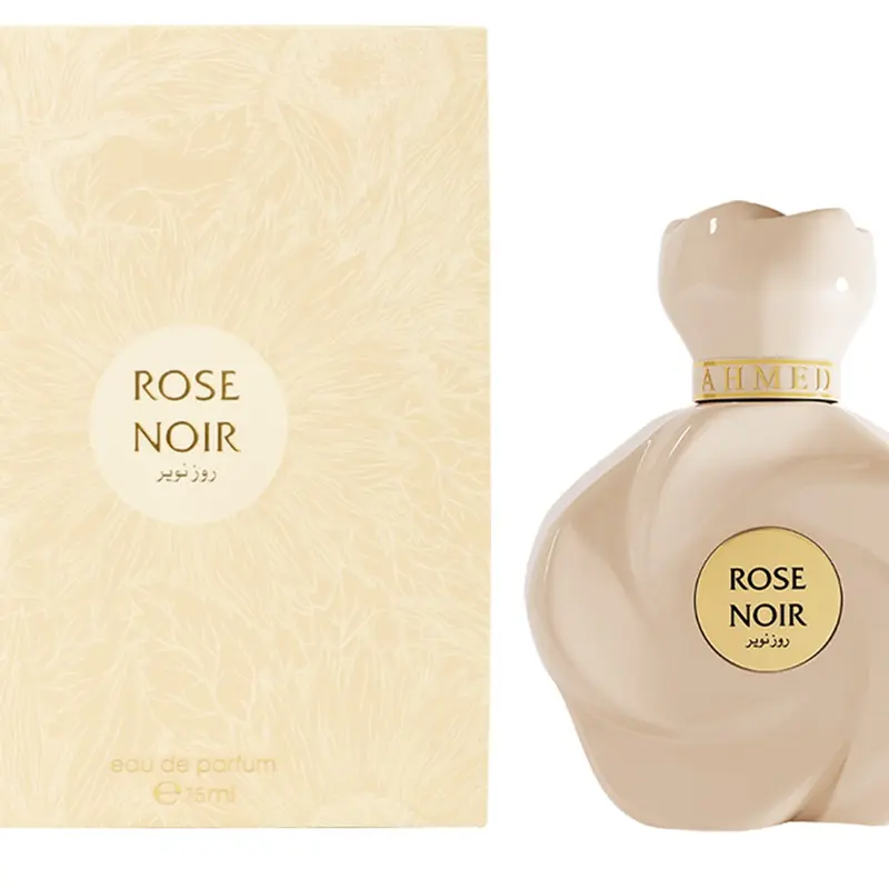 Rose Noir Eau de Parfum – 100ml (3.4 fl oz) – Long-Lasting Floral Woody Musk Fragrance for Women