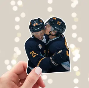 Heated Rivalry Sticker / Shane Hollander / Ilya Rozanov / Glossy Die Cut