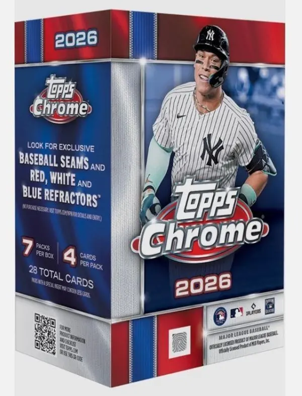 2026 MLB Topps Chrome Value Box