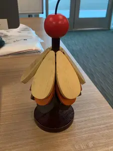 Bamboo Trivets for Hot Dishes, Bamboo Tree Trivet Set of 3 + 1 Stand stored Like a Christmas Tree, premium Heat-Resistant Natural Bamboo Trivet Set for Hot Dishes and Kitchen Countertop, Bowl, Teapot