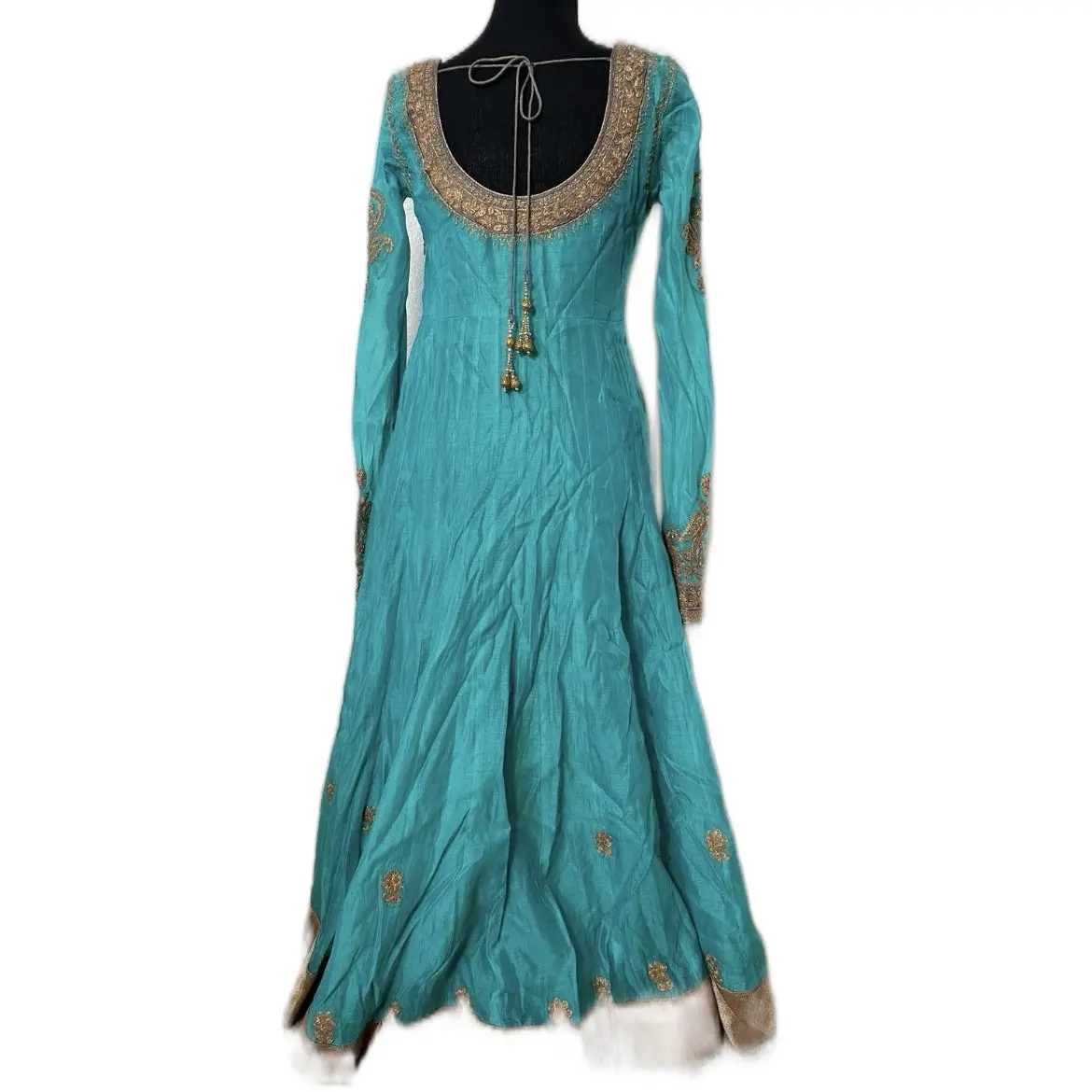 sachin and babi light blue dress Turquoise Women's Seersucker Dress with Embroidered Turquoise Whales X-Large main image 0
