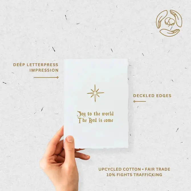 Joy to the World | Christmas Holiday Greeting Card