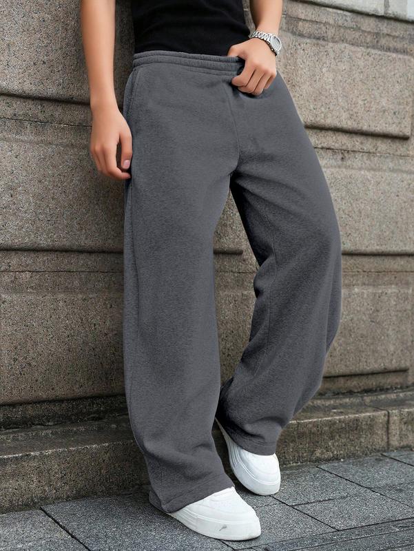 Boys jogger pants for winter Casual Outdoor Street Pocket Straight Trousers Sports Pants for Autumn