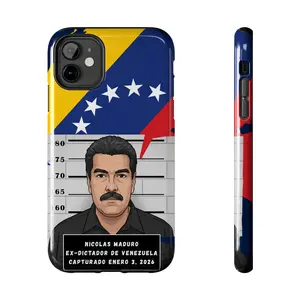 Nicolas Maduro Phone Case, Capturado Nicolas Maduro Phone Case, Freedom for Venezuela Phone Case, Maduro Captured Venezuela Phone Case
