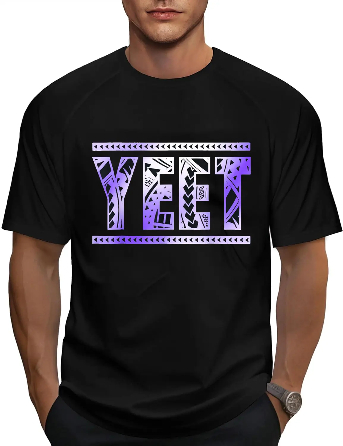 100% Cotton Retro Yeet Shirt Funny Saying Quote Men Boys Kids Women T-Shirt