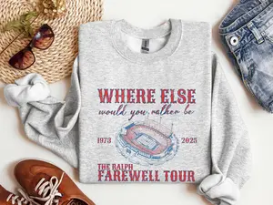 [SALE UP TO 50% + FREE SHIP] The Ralph Farewell Buffalo Football Unisex Sweatshirt Ralph Stadium Final Season Lets Go Buffalo Football Gift for Friend Bill Fan Gift