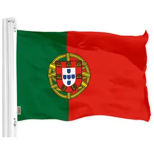 Portugal (Portuguese) Flag 150D Printed Polyester 3x5 Ft