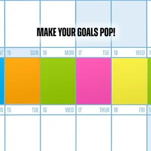 Additional Adhesive Labels - Set of 7 Colors (20 each/140 total)