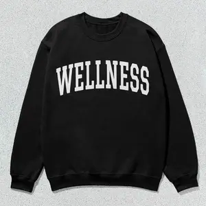 Wellness Sweatshirt Collegiate Crewneck Sweater Unisex