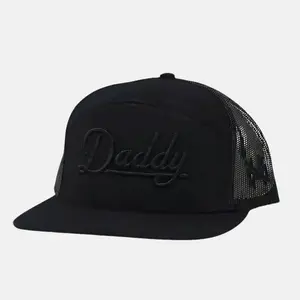 [ HOT NEW 2026 ] Daddy Embroidered Snapback Adjustable (Up To A Size 8 Head) Premium Mens Trucker Hat TM