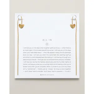 All In Threader Earrings