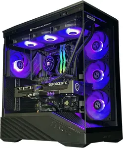 Elite 50 Vector - RTX 5070 Ti 16GB GDDR7 | Ryzen 7 9800X3D 4.7 GHz (5.2 GHz Turbo Boost) | 32GB DDR5 6000MHz | 2TB Gen4 SSD | 850W Gold PSU | ARGB Fans | Wi-Fi + BT | Win 11