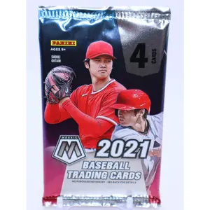 2021 Panini Mosaic Baseball Cards Blaster Pack (4 Cards)