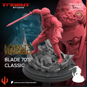 Blade (Classic) - Marvel: Crisis Protocol Proxy | Trident Studios