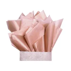 Metallic Rose Gold Tissue Paper, Pack of 200