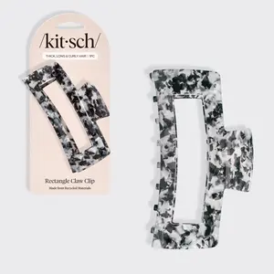 Eco-Friendly Jumbo Open Shape Claw Clip - Black