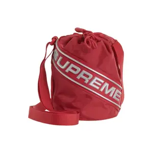 Supreme Small Cinch Pouch (FW23) Red