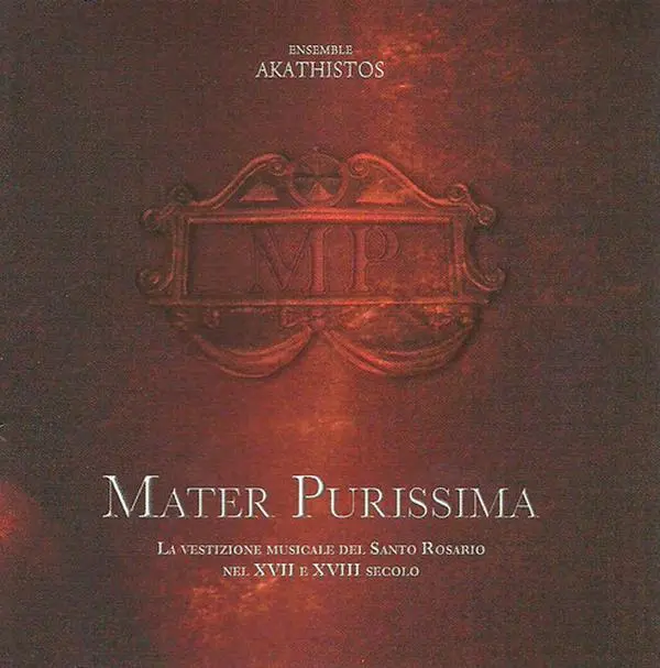 Anonymous / Losito / Cussino / Caravella - Mater Purissima  [COMPACT DISC - CD]
