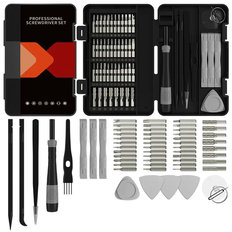 58-Piece Precision Screwdriver Set, Includes Torx T5/t6 Y00 Bits, Ideal for Macbook Computer Laptop iPhone Ps4 Xbox Watch Repair