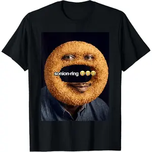 100% Cotton Funny SONION Ring Meme Son Brainrot T-Shirt