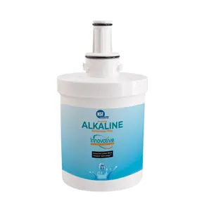 Alkaline Refrigerator Water Filter, Carbon Block Technology , Microplastic Free Replacement Filter Compatible Samsung SAMSUNG DA29-00003G,DA29-00003A,DA29-00003B,DA29-00003D, NSF 42 Certified