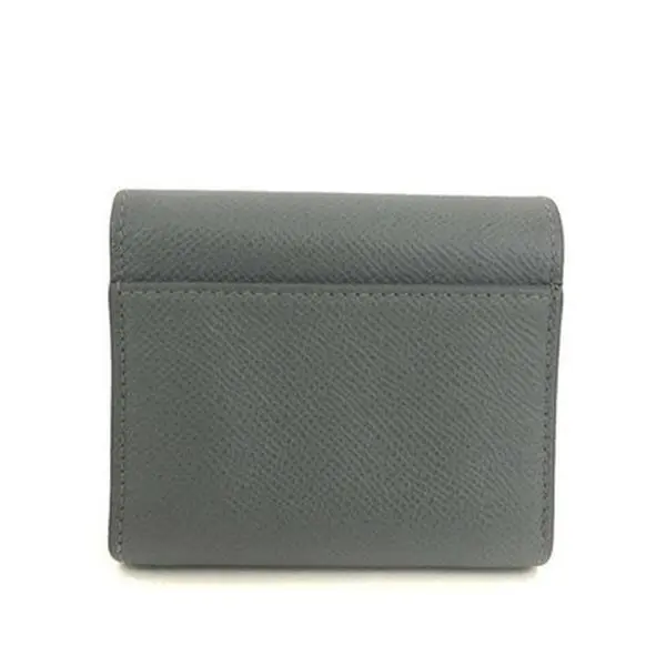 Pre-owned other other Christian Dior CD Logo Trifold Wallet Blue/3CF1209 12452107402/892230
