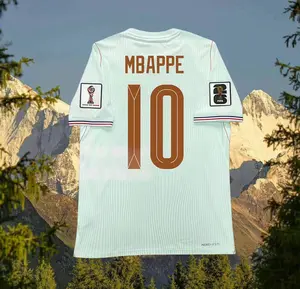 2026 Away white mbappe No. 10 Cool Transparent Balloon Jersey