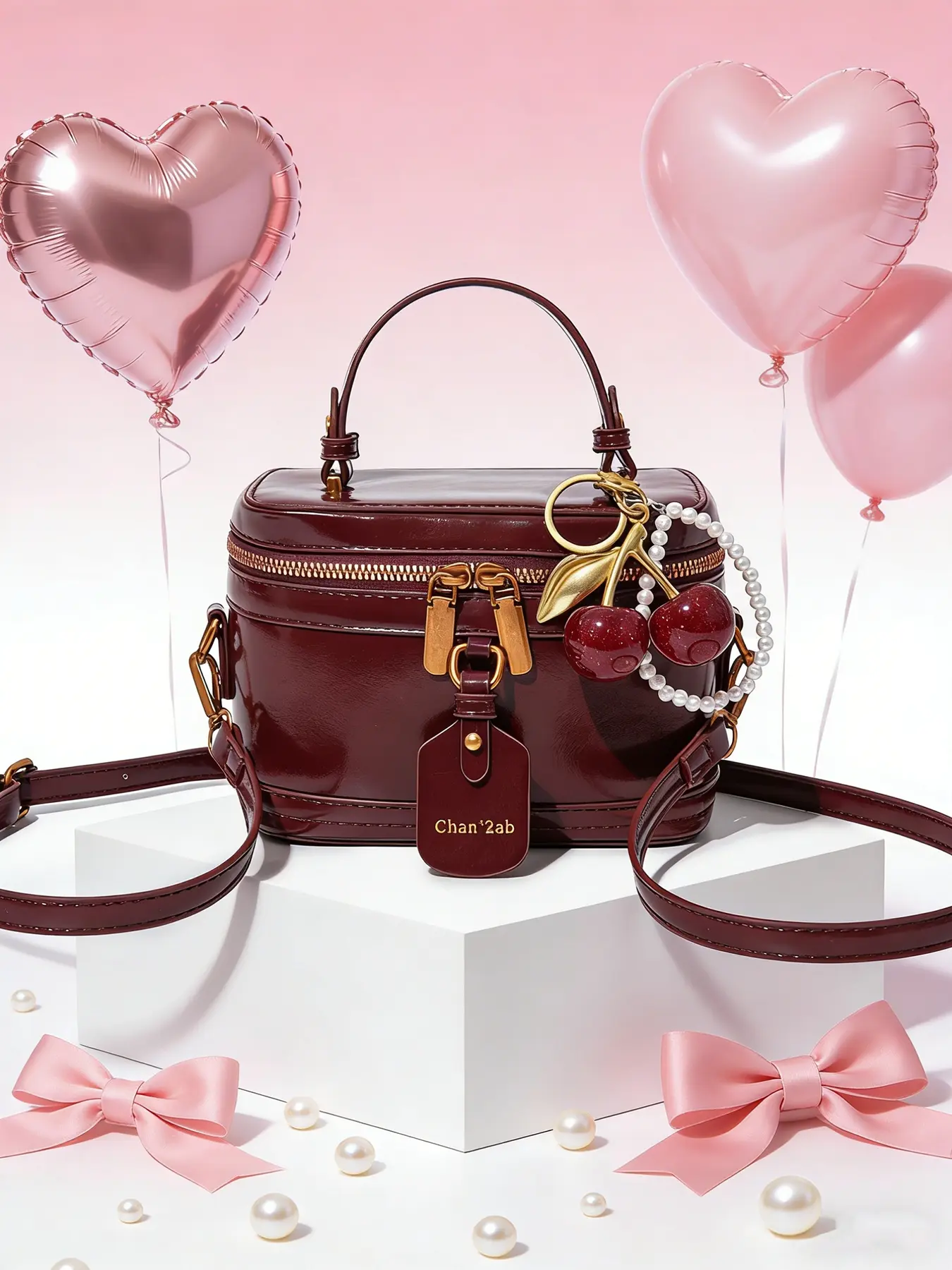 Valentine's Day design Angola red casual versatile niche women's bag, Elegant Bags, exquisite, elegant, personalized and simple, suitable for daily occasions such as commuting to work, shopping, dating and gathering, going out, etc.