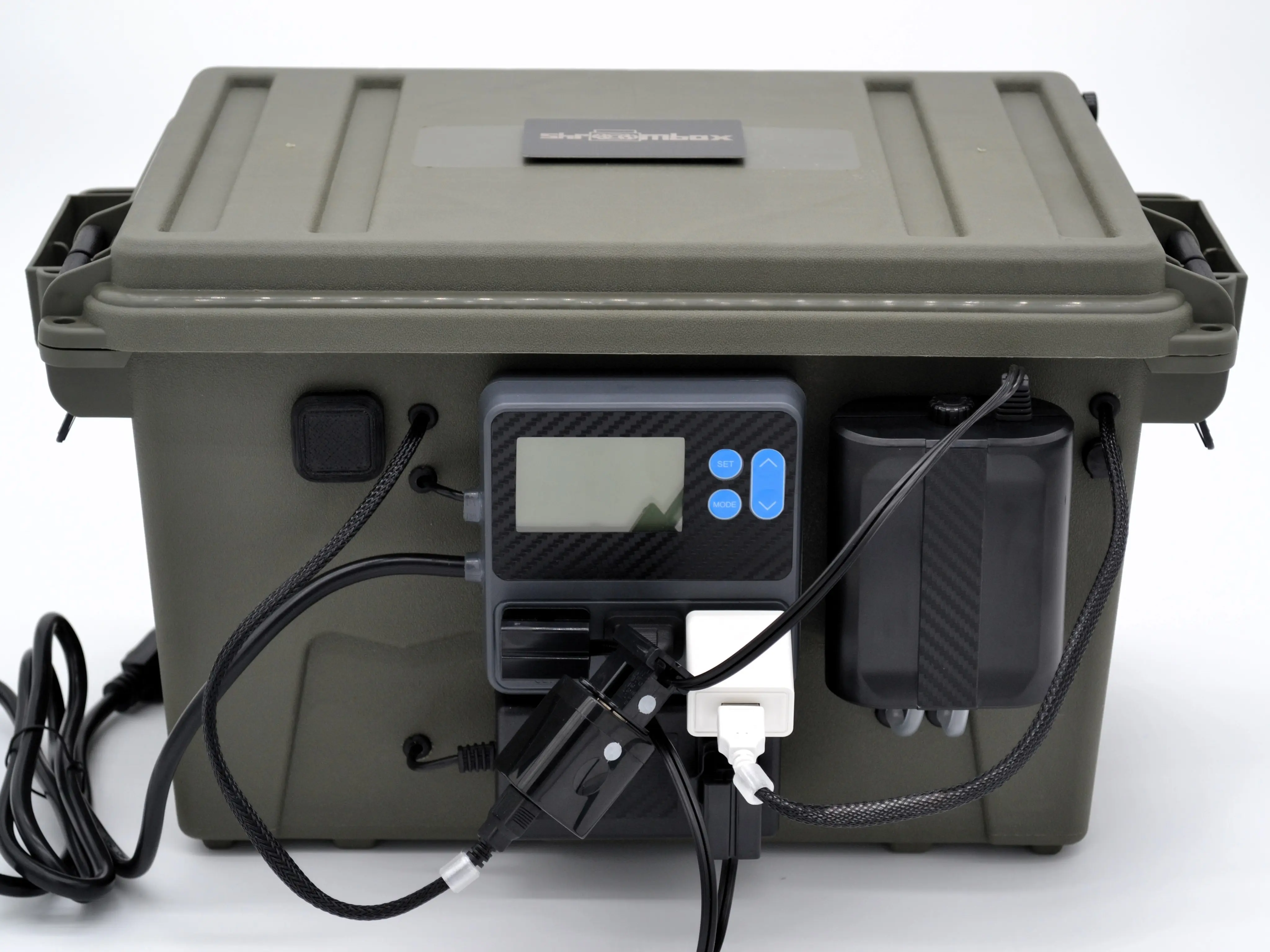 SHROOMBOX ~ automated mushroom fruiting chamber SHROOMBOX ~ automated mushroom fruiting chamber