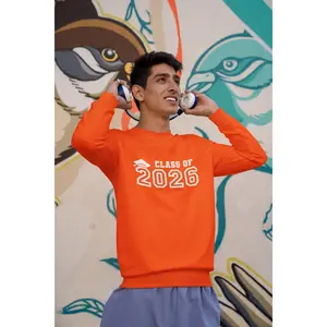 Class of 2026 Sweatshirt, White Design