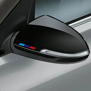 4PCS/SET Hardcore Decor Performance Sport Sticker - For car side mirrors, backpacks, desktop ornaments. Full of hardcore sharp performance texture. Add cool simple stripe details. A practical choice for decor-loving tuning lovers!