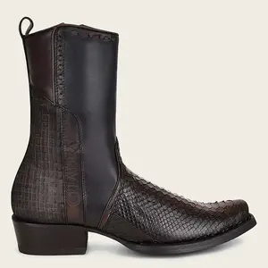 Cuadra Men's Python Boots Zipper