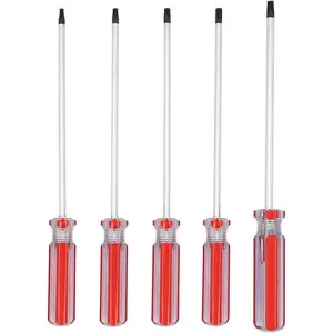 T15 T20 T25 T27 T30 Torx  Set, 6inch  Torx Driver  Bit Screwdrivers for  Repairing, Automobile Tools and  Appliances,5-