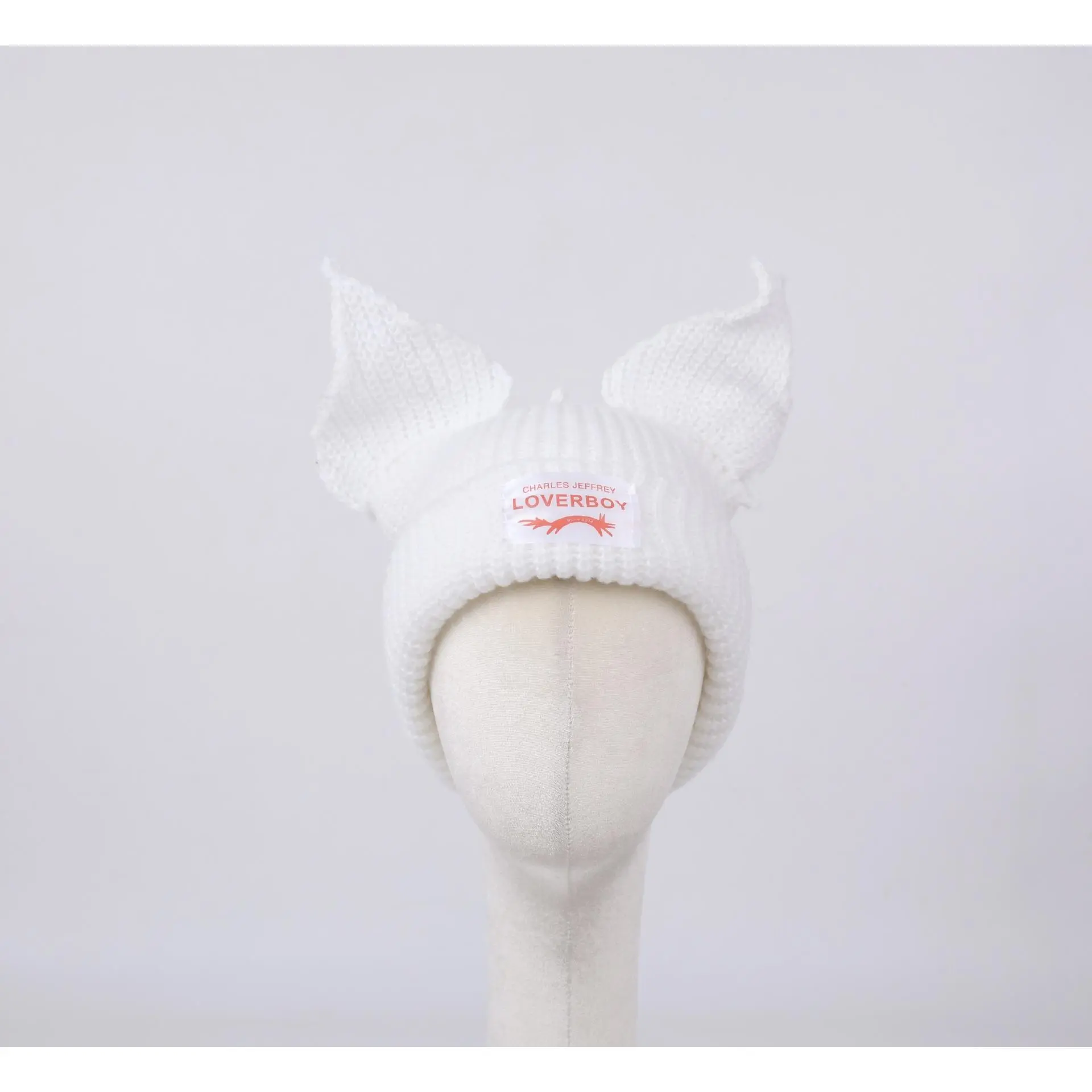 Solid color [short ears] white