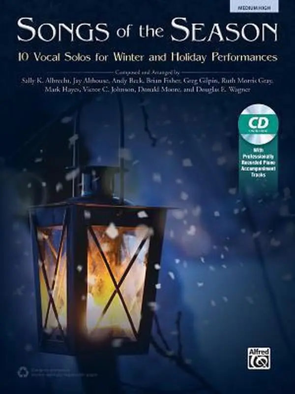 USED-Songs of the Season: 10 Vocal Solos for Winter and Holiday Performances, Book & CD (Paperback)