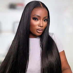 【NEW IN】FORGIRL FOREVER Straight Wig 7x5 Wear Go Glueless Wig Ready to Wear Lace Front Wig Pre-Cut Pre-Plucked Water Wave Human Hair Wigs #TikTokShopBlackFriday