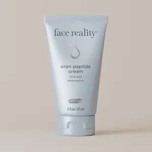 Face Reality Cran-Peptide Cream - Rich & Restorative Formula, 2 fl oz / 60 ml, Gentle on Skin