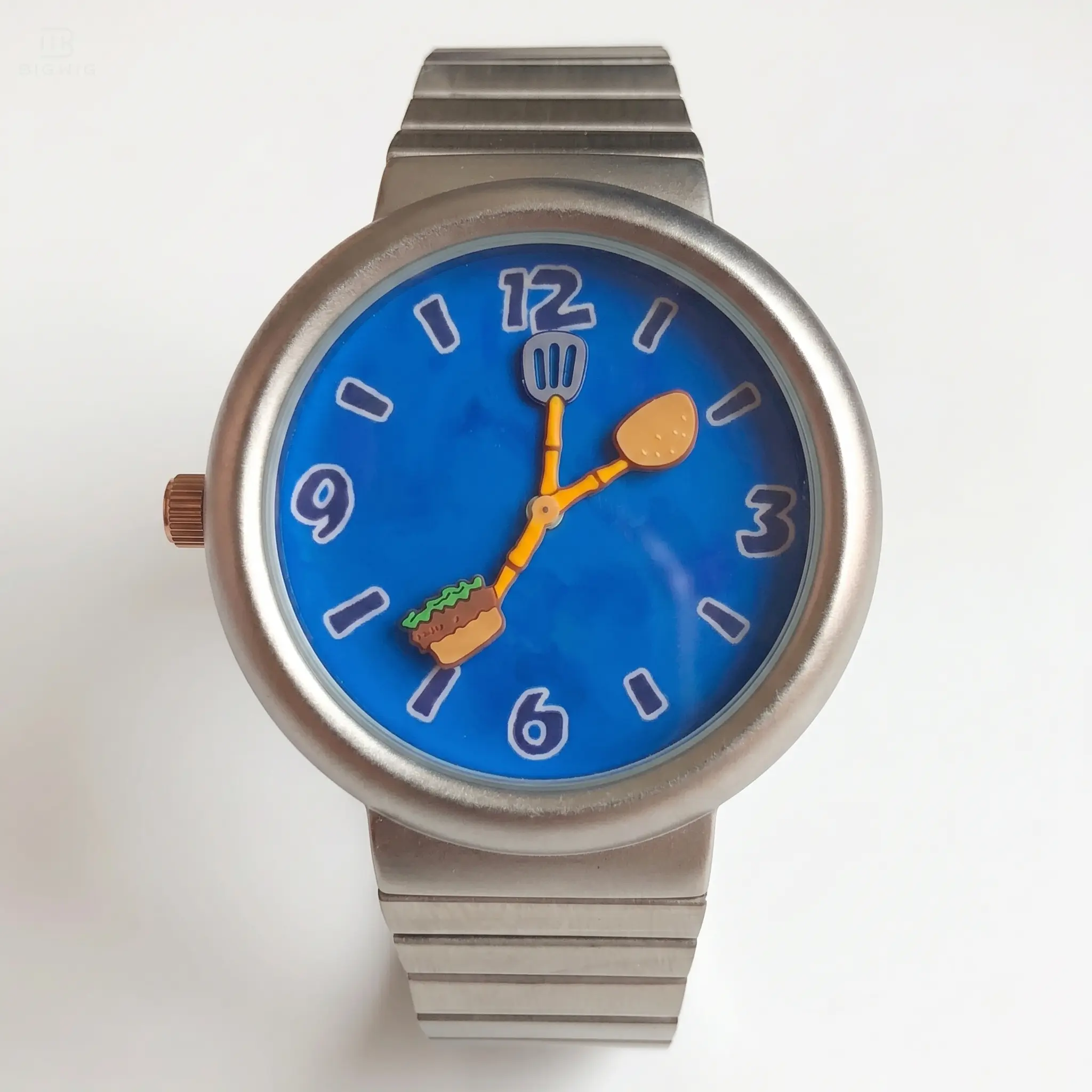 Funny Office Humor "WORK / NOT WORK" Mood Watch | Creative Gag Gift for Coworker, Relatable Anti-Work Stainless Steel Wristwatch for Men Women