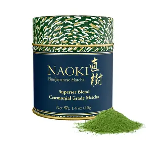 First Harvest Ceremonial Grade Matcha Green Tea Powder , Rich Flavo, Crafted For Matcha Straight Tea, Everyday Green Macha Powder Tea for Lattes, Smoothies, Baking & Recipes (40g / 1.4oz)