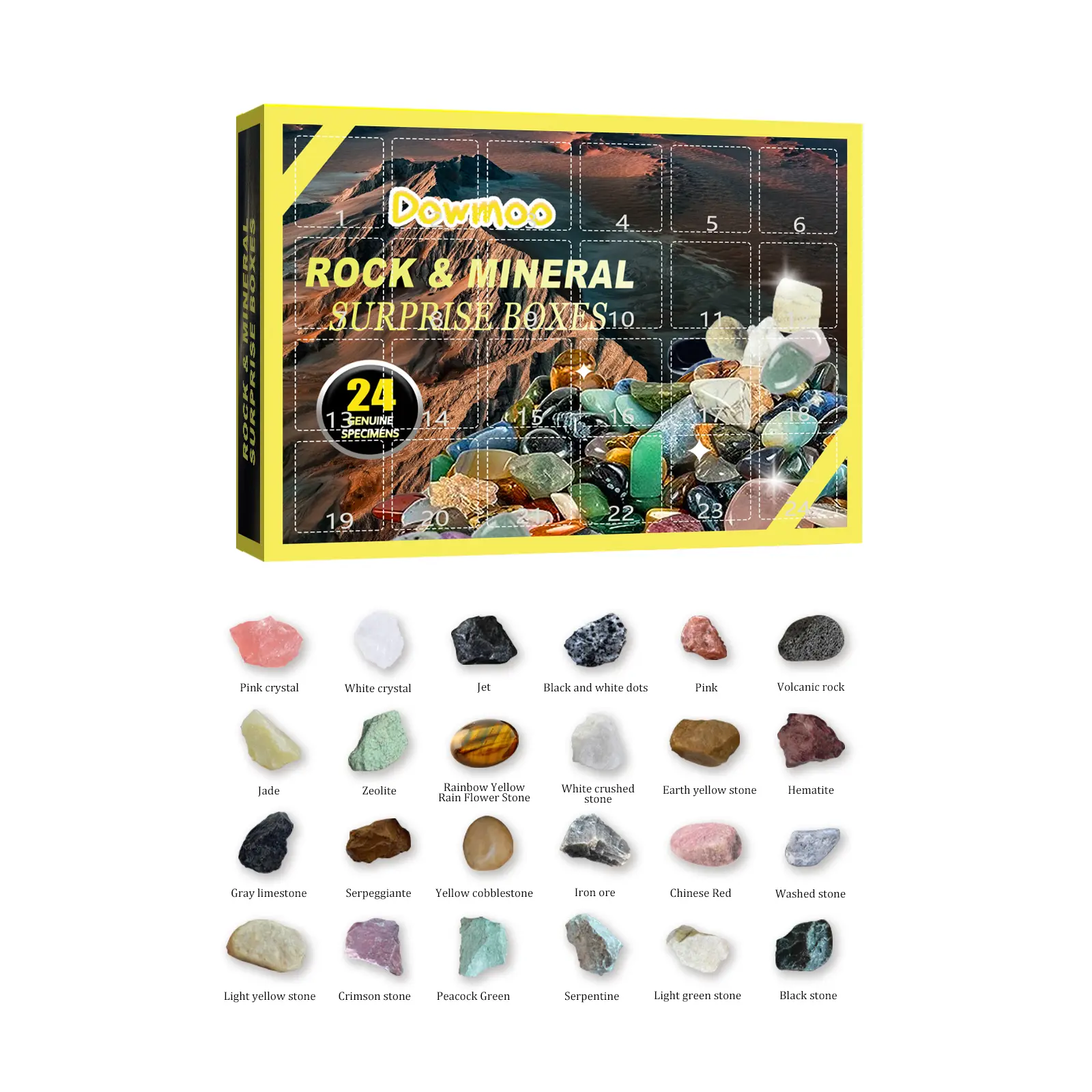 Ore Blind Box Christmas Toy Gift Box 24pcs Treasure