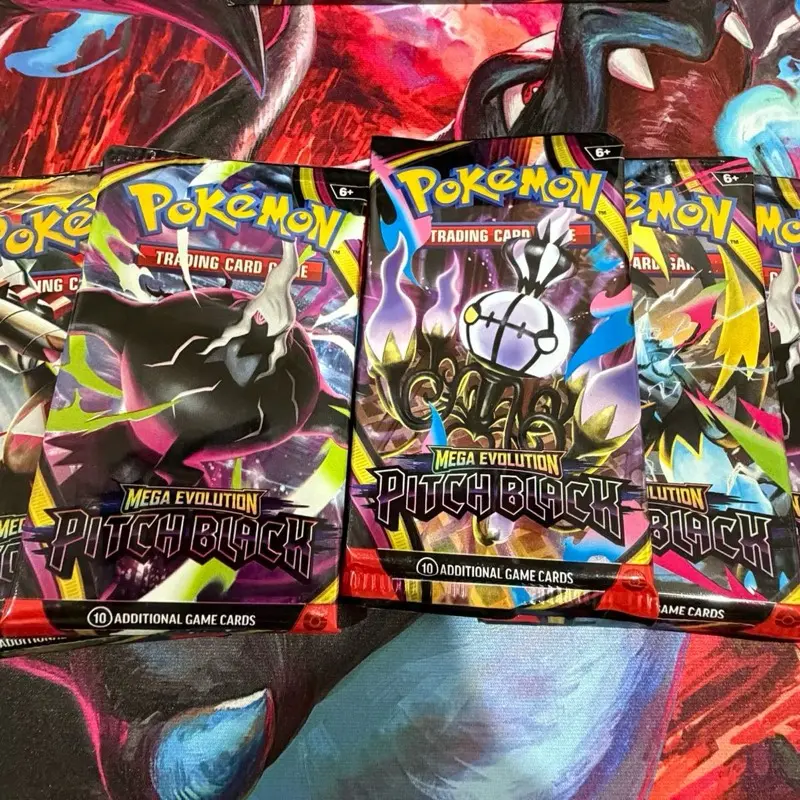Pitch Black Me05 (ENG) Official TCG Collectible Near Mint Raw Pokemon Trading Card