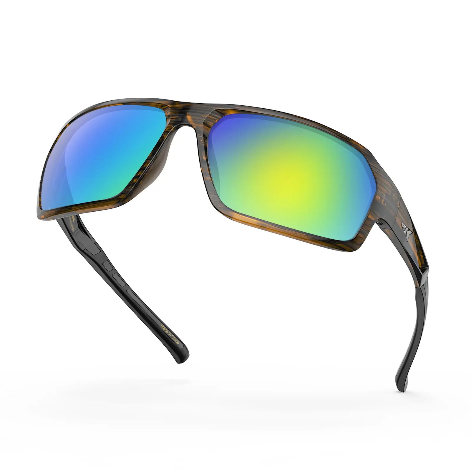 gloss Tal Brown-silver Frame, Brown-chartruesse