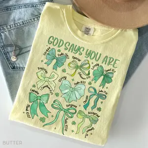 You Are So Loved Christian Valentine Sweatshirt, 2 Sided Coquette Bow Faith Sweater, Jesus Love Bible Verse John 3:16 Sweatshirt, Christian's Valentine Gift