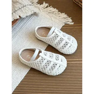Hollow Out Mesh Knitted Net Shoes, Casual Slip-On Sneakers, Low-Top Flat Walking Shoes for Daily School/college Use