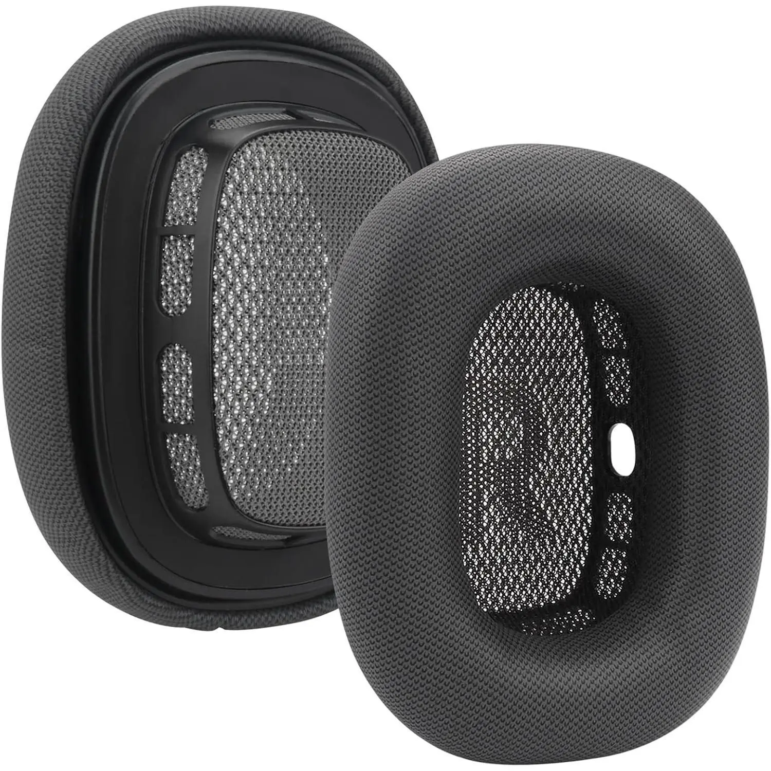 Replacement Ear Cushions, for AirPods Max Headphones AirPod Max Ear Cushions Ear Pads Covers Comfort Protein Leather Noise Isolation Memory Foam Earpads (Gray)