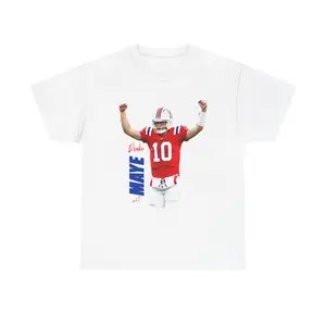 Drake Maye #10 Graphic Tee