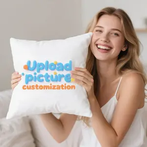 Custom Photo Pillow | Personalized Birthday Gift with Picture Upload | Fast Printing