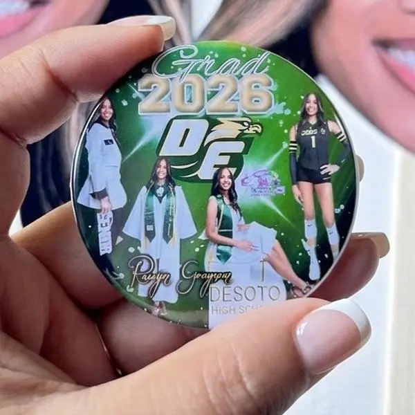 Customizable Graduation Pins, School Ceremony Commemorative Pins for Students