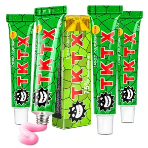T-K-T-X Numbing Cream Buy 3 Get 1 Free - (4 Pack), Tattoos PainlessProcedure Strong - Natural Ingredients - For 6-8 HoursLimited Edition Tattoo External Cream 10g.